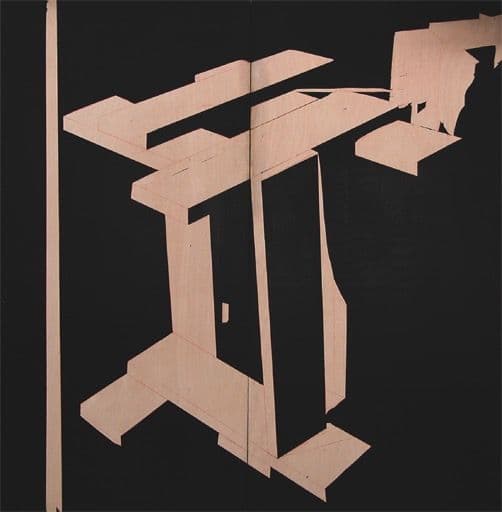 Fundación Mediterráneo - Obras: MESA NEGRA (MUNIATEGIANDIKOETXEA, Manu)