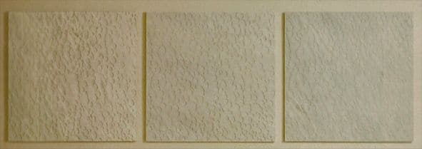 Fundación Mediterráneo - Obras: TRÍPTICO DE MÁRMOL BLANCO (PASTOR, Jesús)