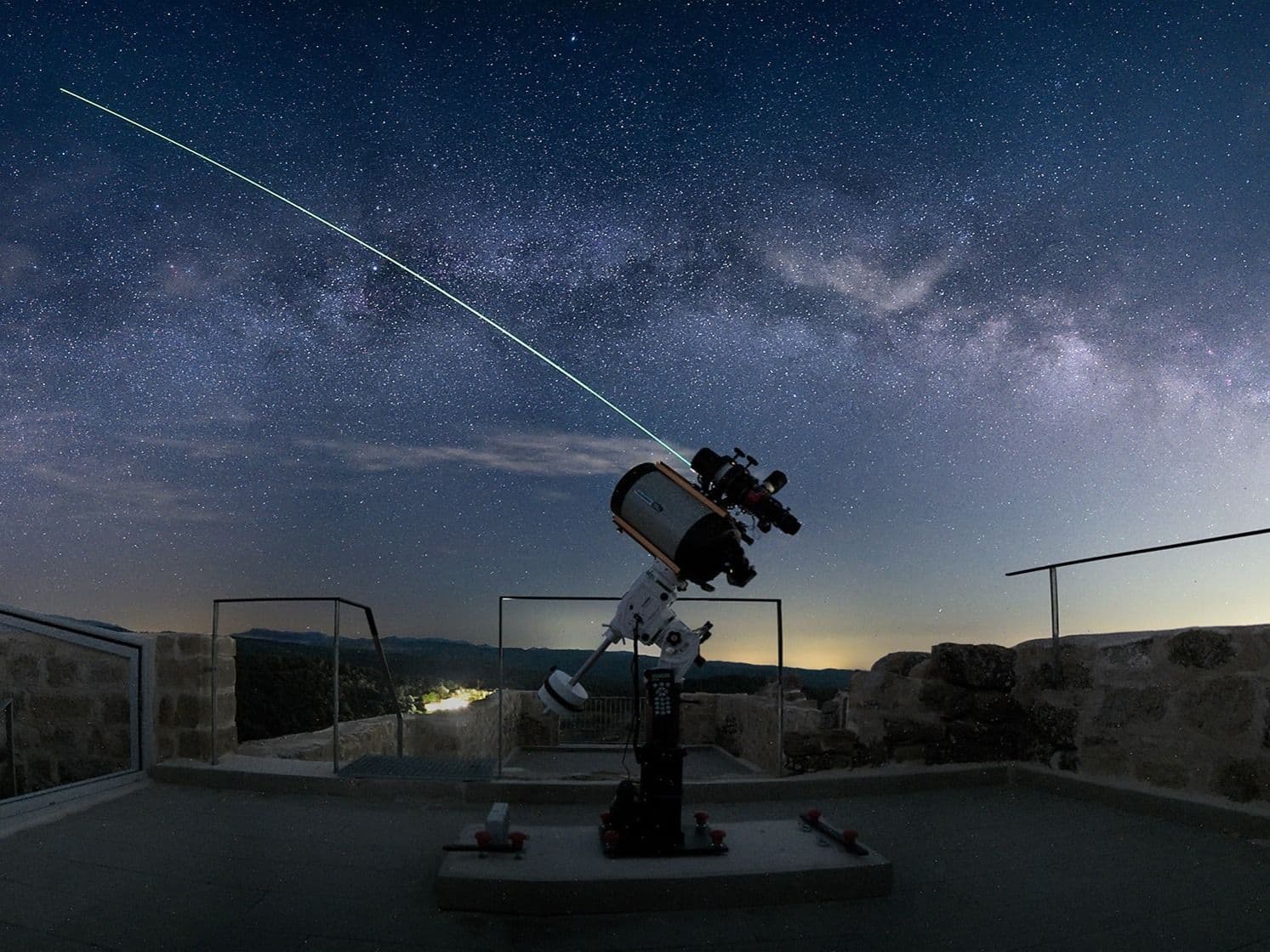 Noche de estrellas para familias en el CEMA los Molinos. 