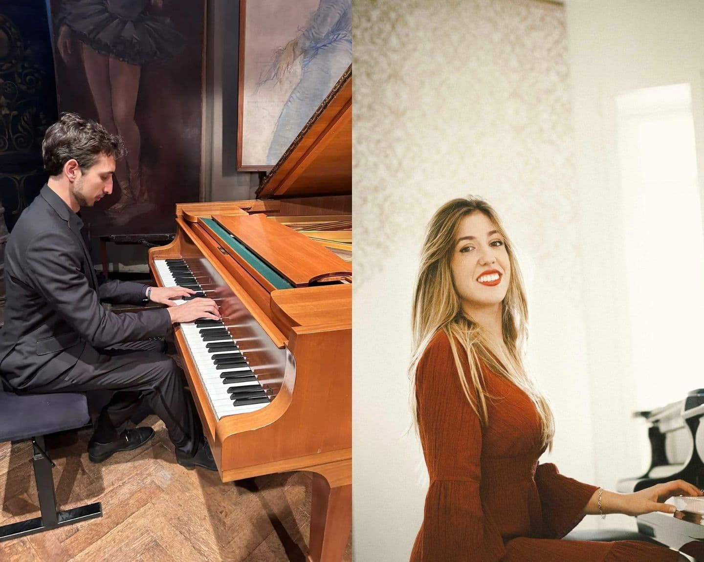 Concierto “El piano a través del tiempo” Pablo Vivancos Belmonte y Cristina Sánchez Gómez 
