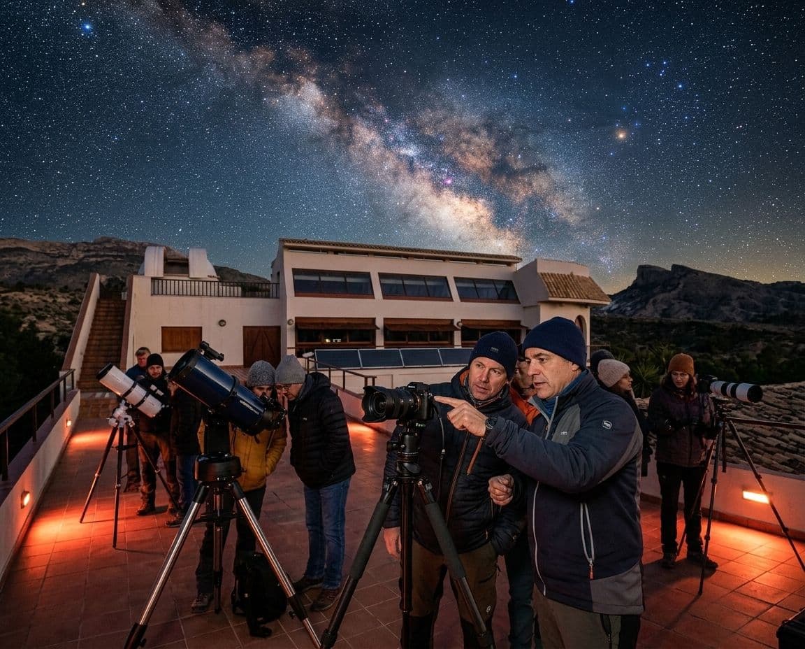 Curso de Fotografía Nocturna y Astronomía | Fundación Mediterráneo