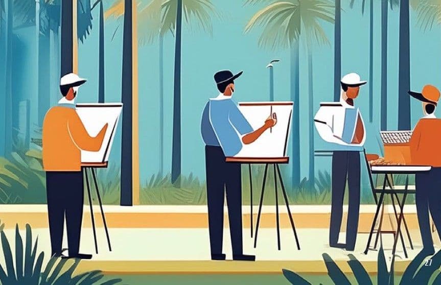 Taller de Pintura. Festival de Cine de Elche 47