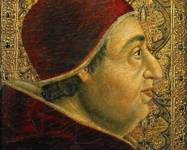 Alejandro VI - Museos Vaticanos. Atribuido a Pedro Berruguete.