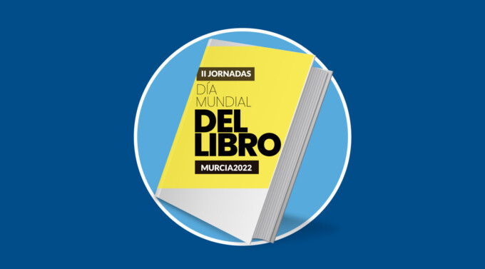 Cartel de Jornadas Día Mundial del libro en Murcia