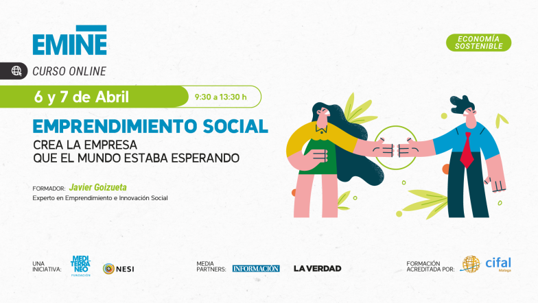 Cartel Curso emprendimiento social