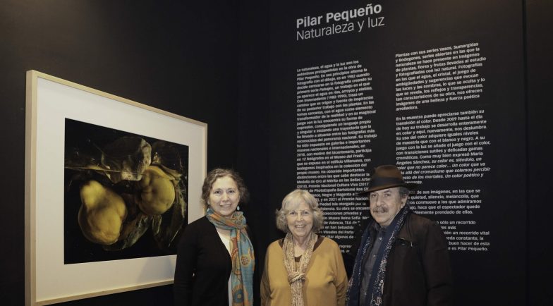 Izq a der - Angelica de la Llave, Pilar Pequeño y Javier Serrano